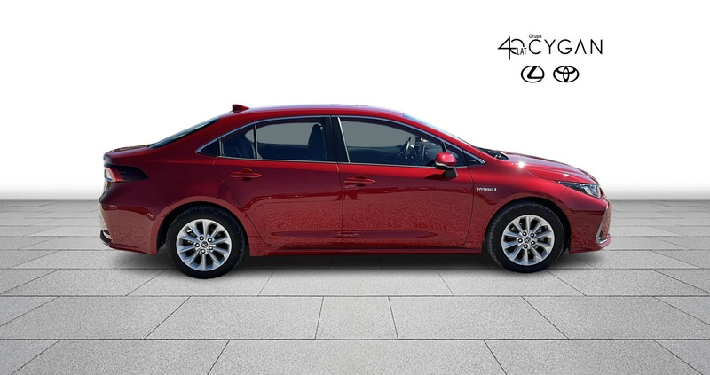 Toyota Corolla cena 81900 przebieg: 52979, rok produkcji 2019 z Dynów małe 277
